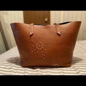 kendall&kylie brown tote bag with mini <3